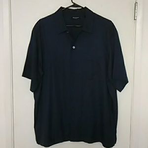 Brandini Pure Silk Men's Short Sleeve Shirt